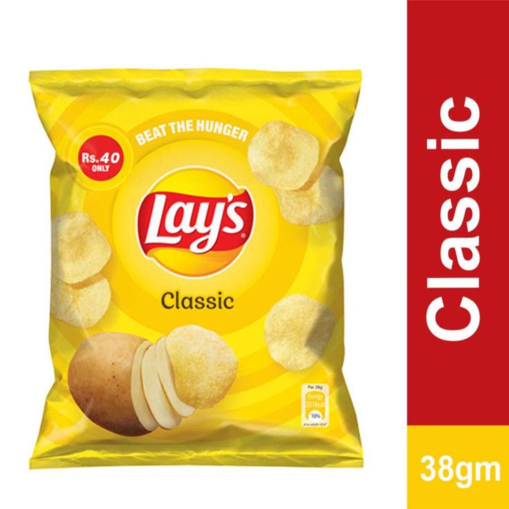 Lays Classic Salted Chips 33 gm