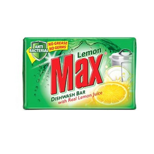Lemon Max Dishwash Bar With Real Lemon Juice 165 gm