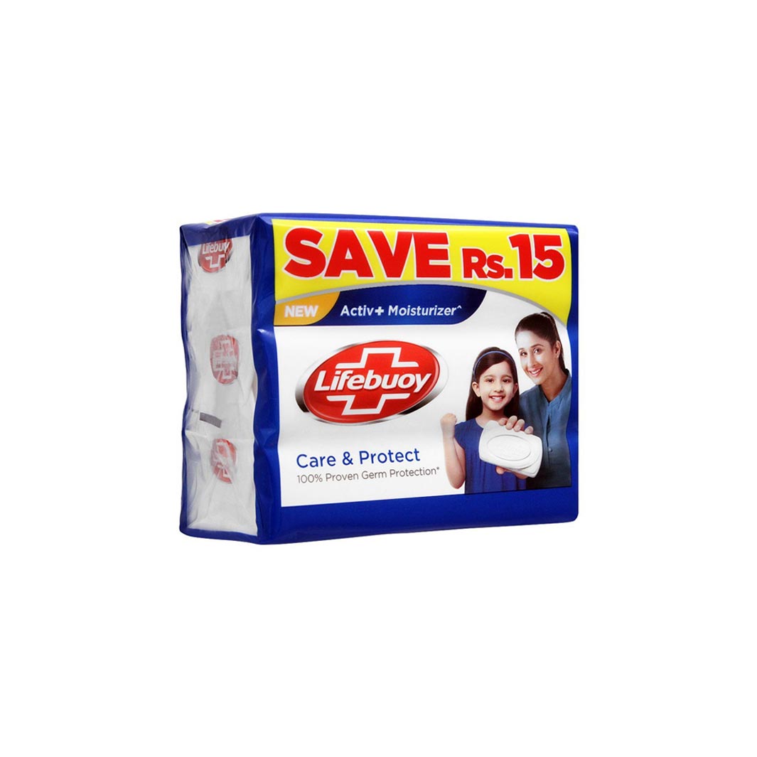 Lifebuoy Care and Protect Trio Pack 3x128 gm