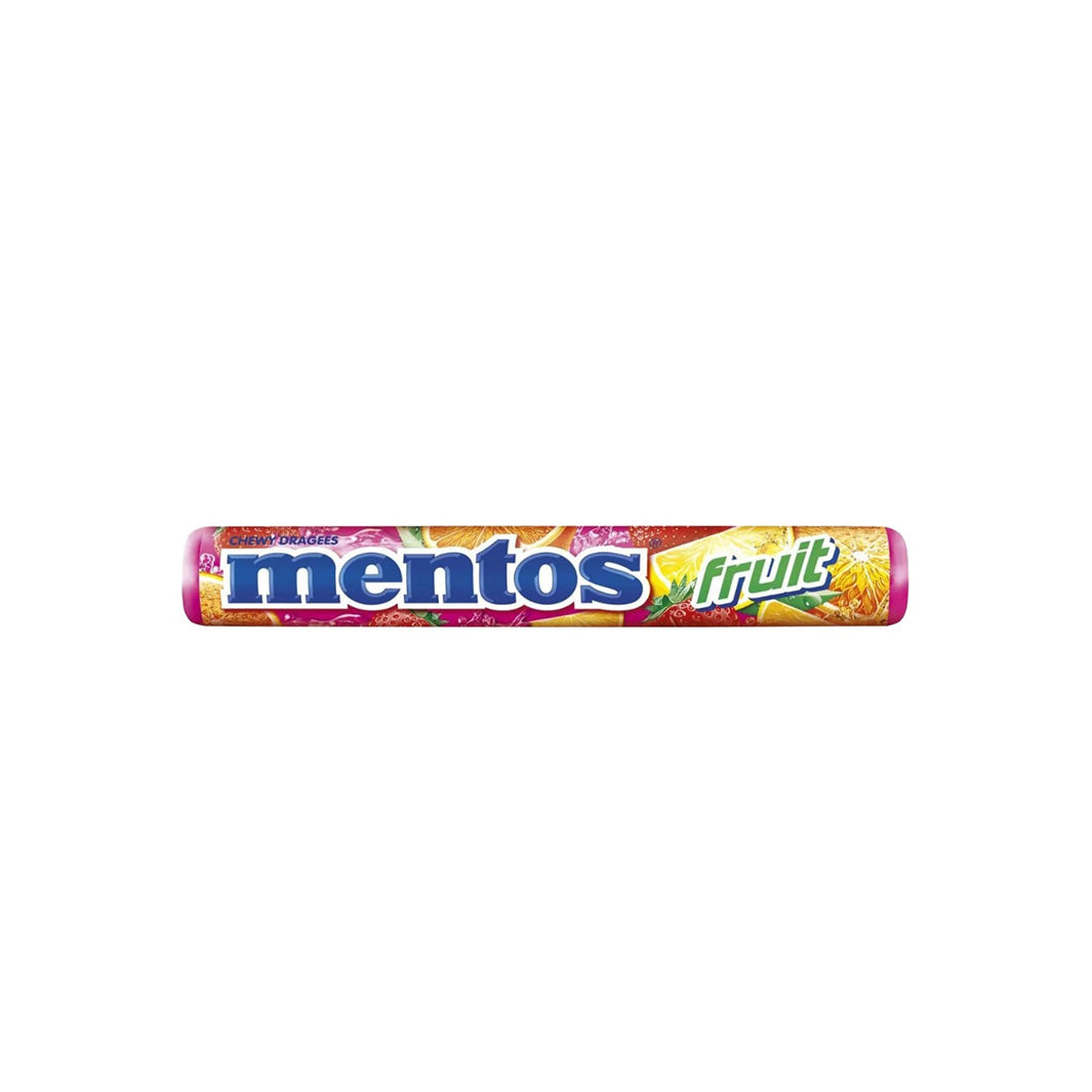 Mentos Chewy Dragees Fruit Roll 29 gm