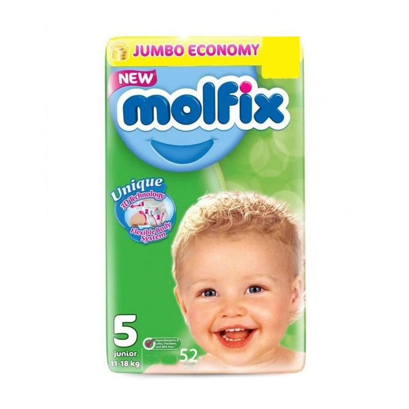 Molfix 5 Junior 11 to 18 kg – 48 pcs