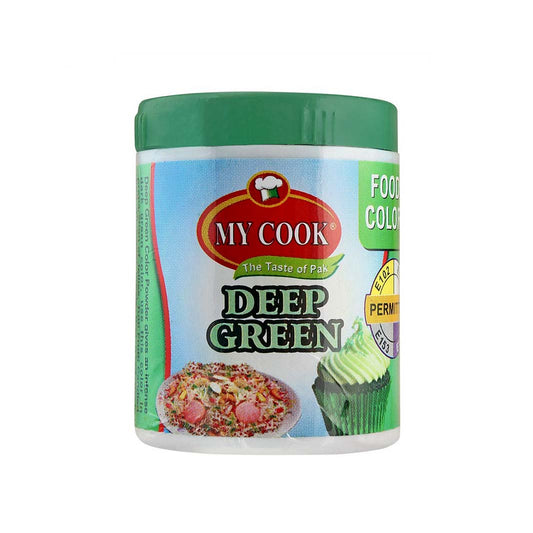 My Cook Deep Green Food Color 25 gm