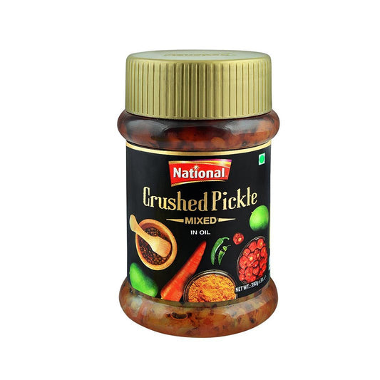 National Crushed Mixed Pickle 390 gm
