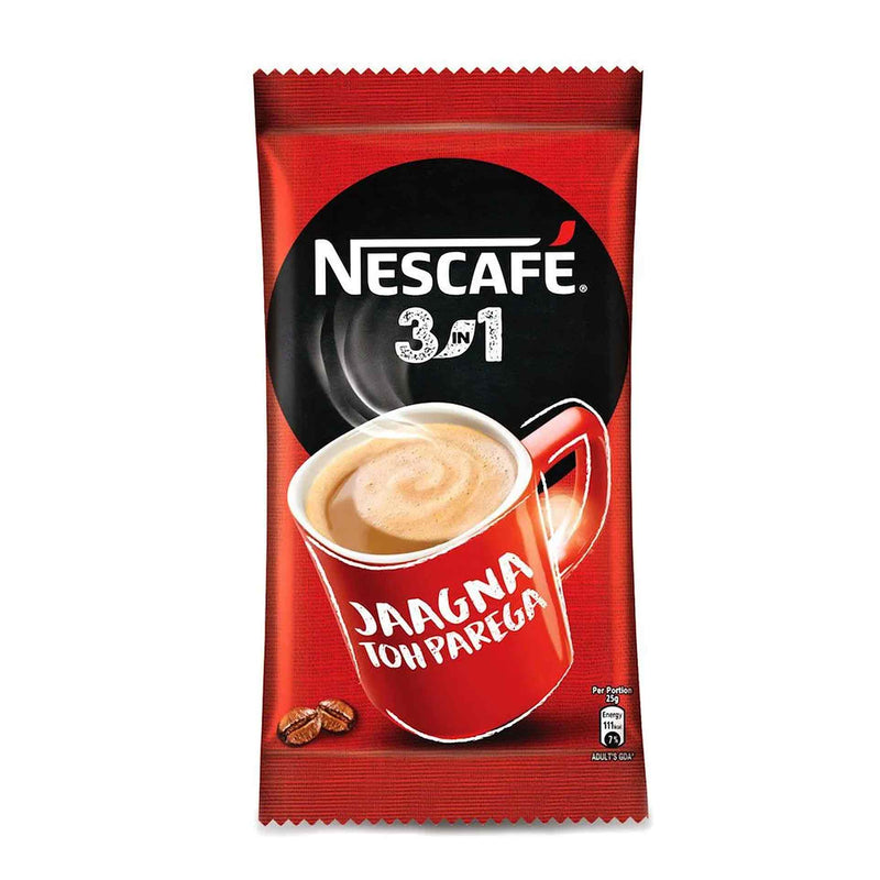 Nescafe 3 In 1 Instant Coffee Sachet Lahore Basket