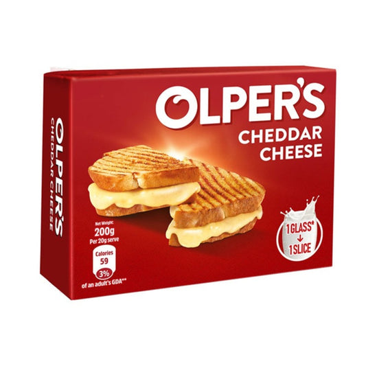 Olpers Cheddar Cheese Block 200 gm