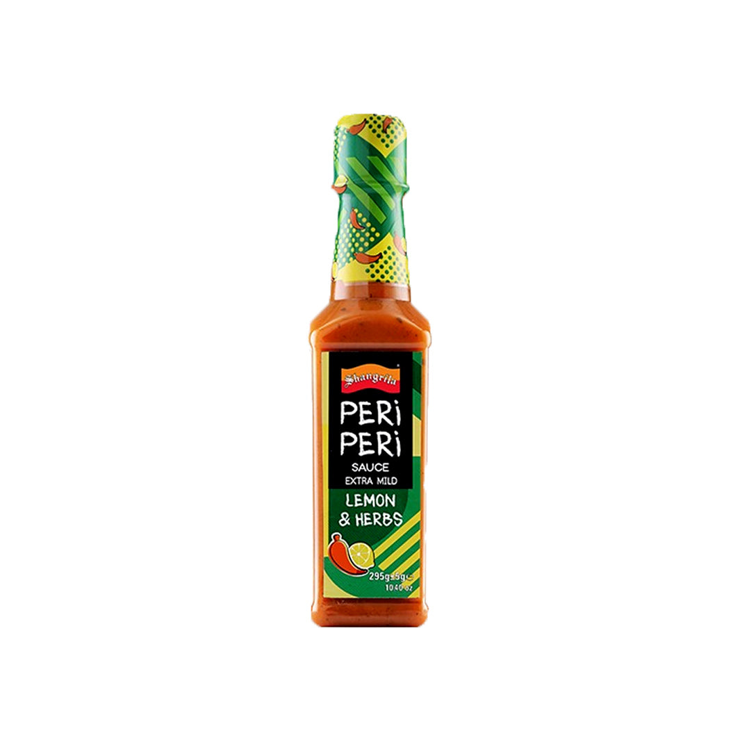 Shangrila Peri Peri Sauce Extra Mild Lemon & Herbs 295 gm