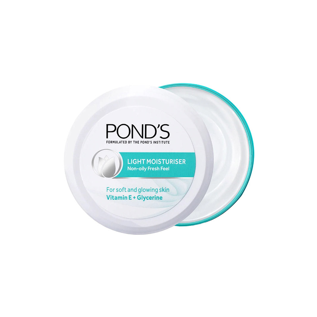 Ponds Light Moisturiser For Soft Glowing Skin With Vitamin E & Glycerin 75 gm