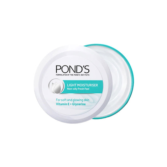 Ponds Light Moisturiser For Soft Glowing Skin With Vitamin E & Glycerin 75 gm