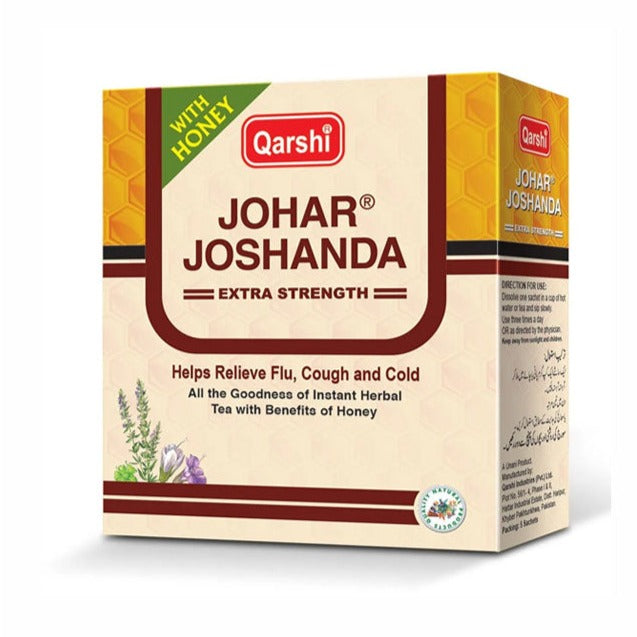 Qarshi Johar Joshanda Honey 5 Sachets Box