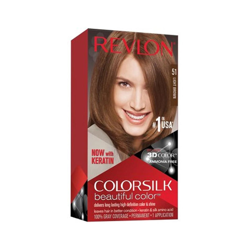 Revlon Color Silk 51 Light Brown (Imported)