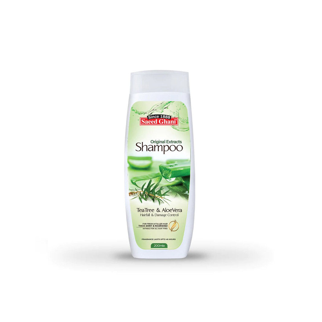 Saeed Ghani Tea Tree & Aloe-Vera Shampoo 200 ml