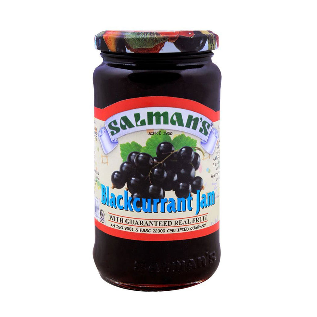 Salmans Black Currant Jam 450 gm