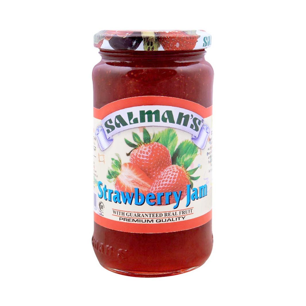 Salmans Strawberry Jam 450 gm