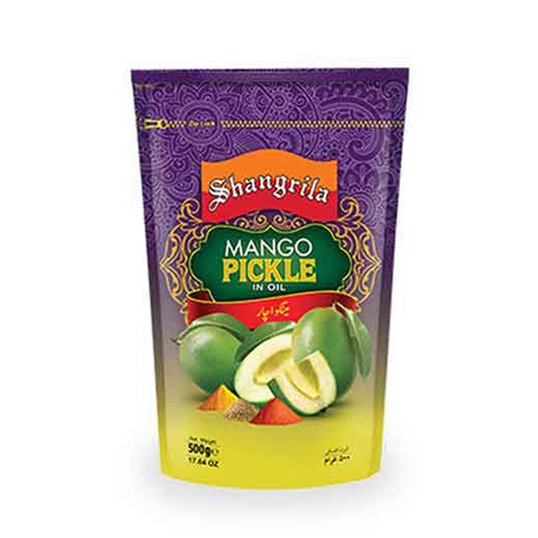 Shangrila Mango Pickle 400 gm Pouch