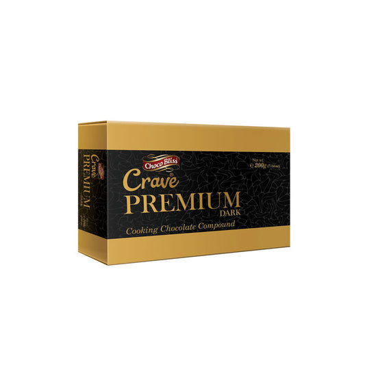 Young's Crave Premium Dark Cooking Chocolate Bar 200 gm