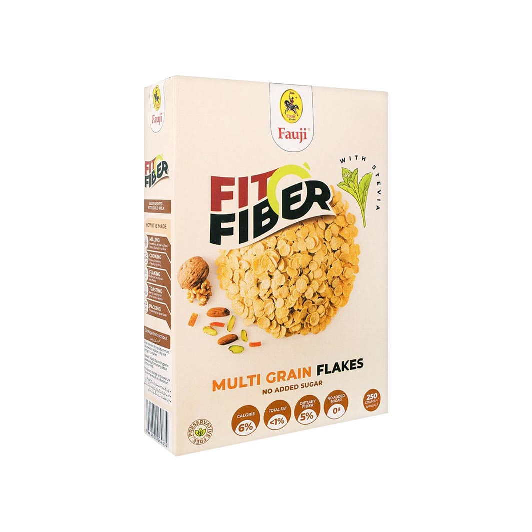 Fauji Fit-O-Fiber Multigrain Flakes 250 gm