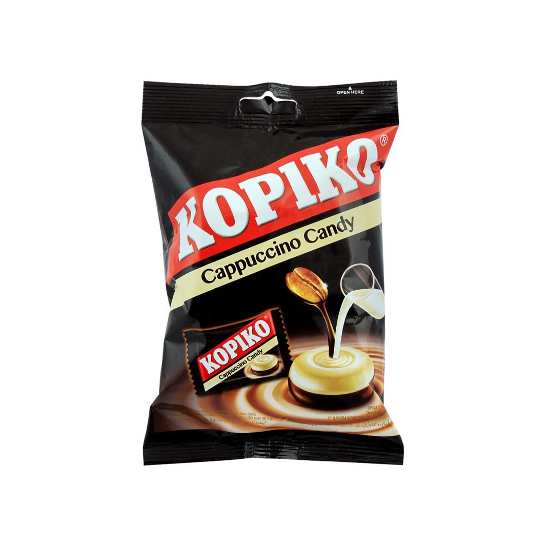Kopiko Cappuccino Candy 150 gm Pouch 50 Pcs - Lahore Basket