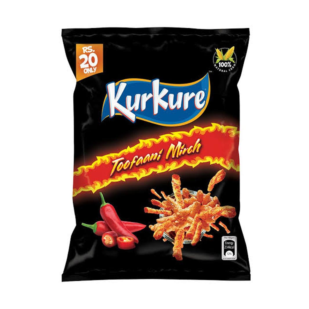 Kurkure Toofani Mirch 21 gm - Lahore Basket