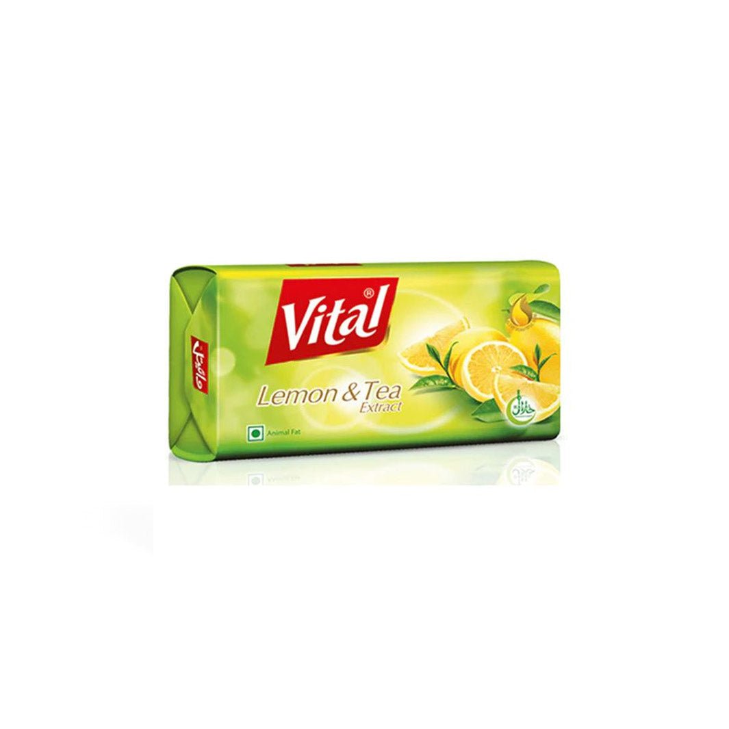 Vital Lemon & Tea Exteact Soap 133 gm - Lahore Basket